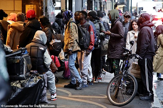 The pilot program is being rolled out at the Roosevelt Hotel in Manhattan, involving 500 families.  A family of four receives a card with $1,000 per month, which equates to $35 per day