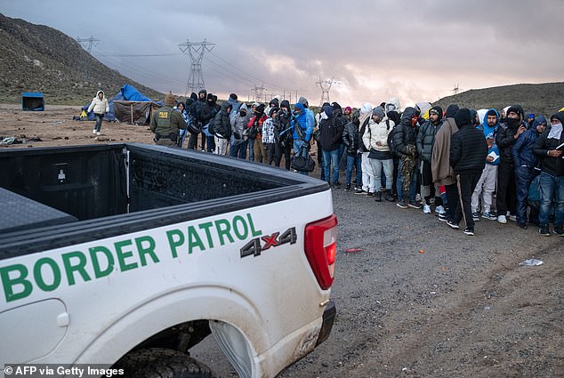 It comes at a time when the number of illegal immigrants entering the country has risen to more than 2 million in the 2023 financial year.