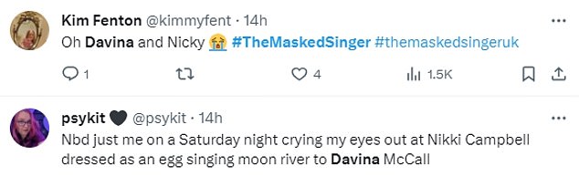 1707045728 13 The Masked Singer viewers left in tears over Davina McCall