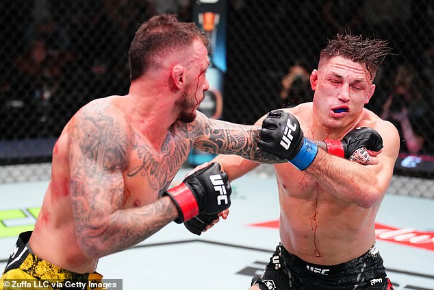 Moicano defeated Dober via unanimous decision to improve his MMA record to 18-5-1