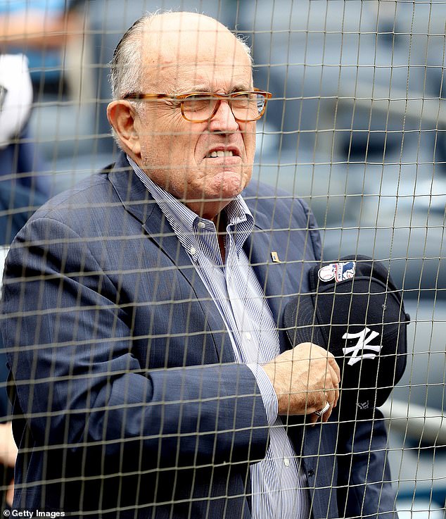 Giuliani, who served as mayor of New York from 1994 to 2001, revealed last summer that he boycotted the Yankees over their stance on Black Lives Matter.