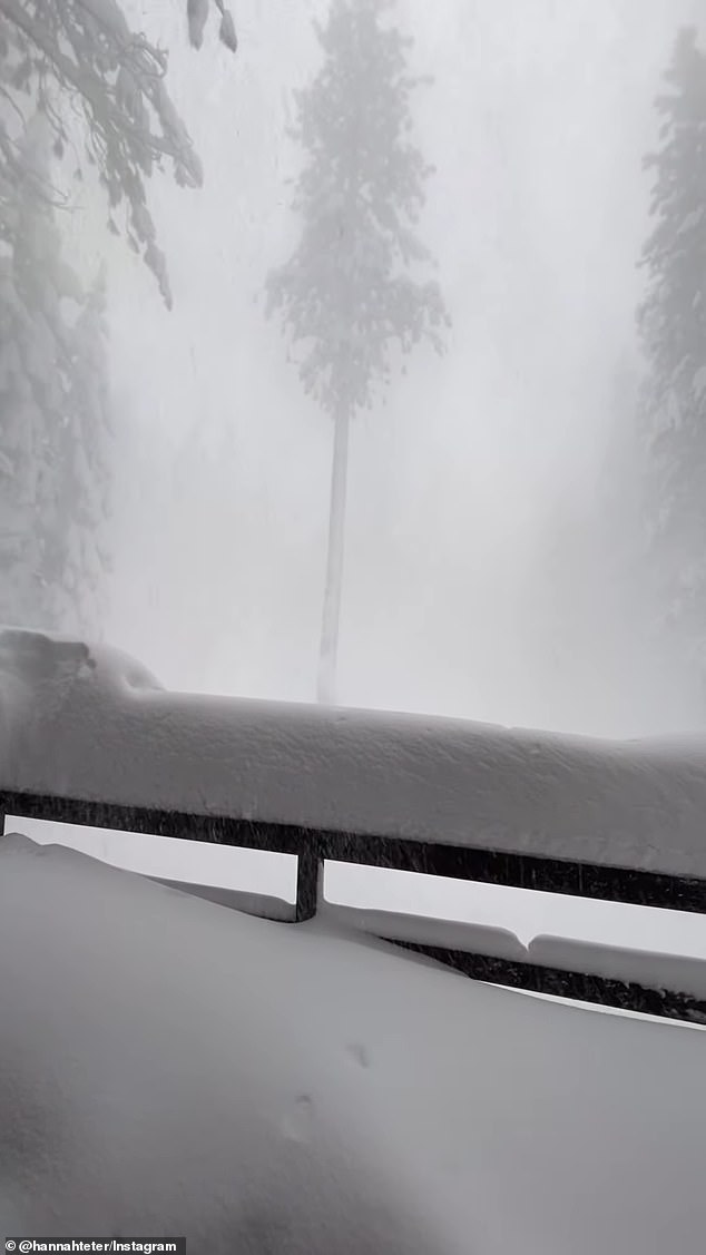 Palisades Tahoe, a ski area about 200 miles northeast of San Francisco, said it expected the heaviest snowfall yet this season, with accumulations of 6 inches per hour for a total of as much as 2 feet.