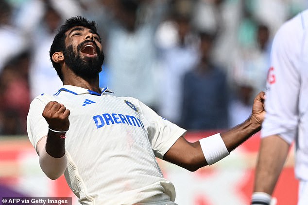 England's first innings tormentor Jasprit Bumrah took three more to finish with nine wickets in the match