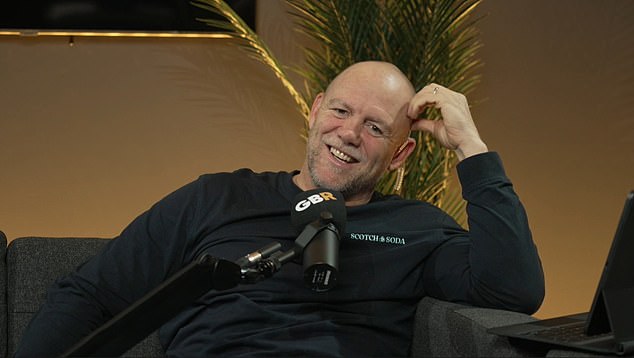 Mike Tindall was at length on the podcast – much to his wife Zara's dismay!