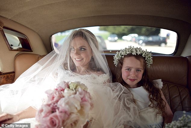 The couple was accompanied by their then nine-year-old daughter Bluebell