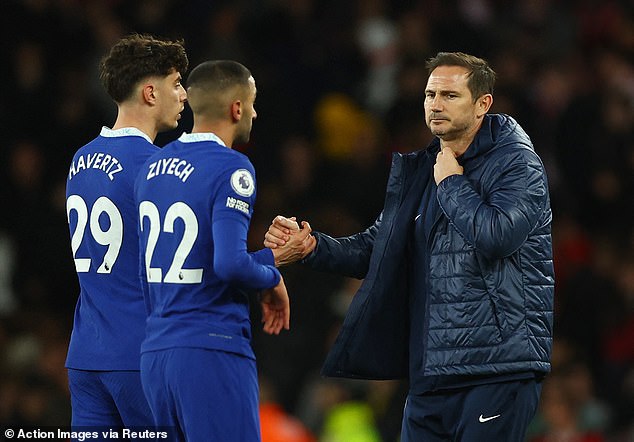 Lampard has had two spells with Chelsea's men's team, including an 11-match spell last season