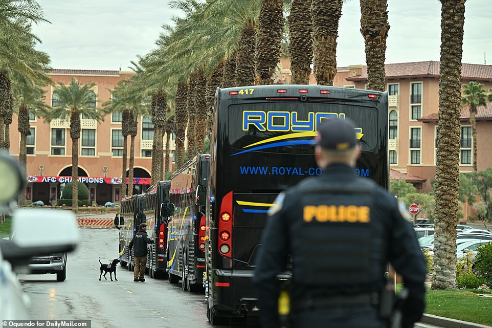 The Chiefs will stay at this hotel as they prepare for a potentially historic meeting with the 49ers on Sunday night