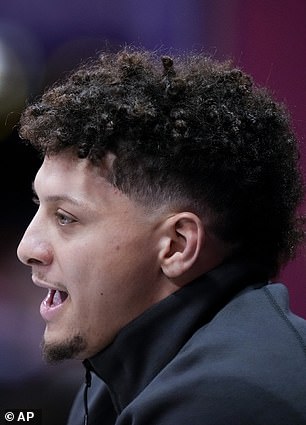 Patrick Mahomes declined to talk about his father's recent arrest for drunken driving on opening night of the Super Bowl