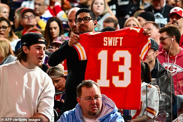 One fan even brought his own Taylor Swift Kansas City Chiefs jersey to opening night