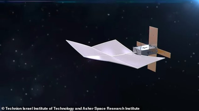 The umbrella would consist of lightweight solar sails attached to a solar-powered vessel.  The team did not share any details about the materials that will be used for the innovation