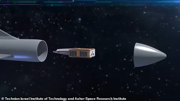 The team said it would design a special rocket to carry their sunshade into space.  The device would sit folded inside the craft and open once it reaches its intended position