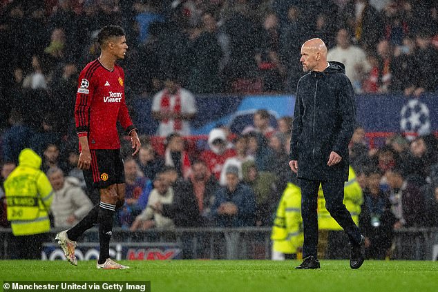 Erik ten Hag has given Varane fewer opportunities at Manchester United this season