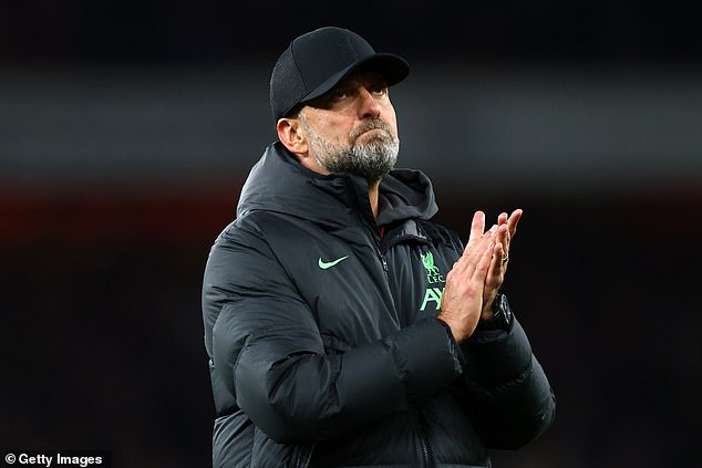 Jurgen Klopp explained after the loss to Arsenal that he had 'no chance to play' due to 'pain in the same or at least very close part of his thigh' as ​​before