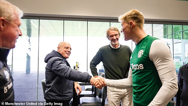 Brailsford and Ratcliffe met a number of first-teamers last month, including Rasmus Hojlund