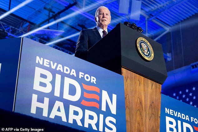 The Democratic primaries will also take place in Nevada on Tuesday, with President Joe Biden and self-help guru Marianne Williamson on the ballot.  Biden's other challenger, Rep. Dean Phillips, missed the filing deadline.  Biden campaigned in the state on Sunday and Monday