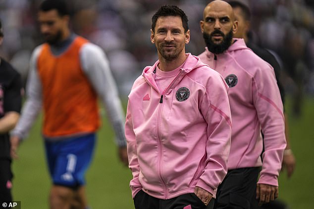 Messi was an unused substitute in Hong Kong and played just seven minutes vs.  Al-Nassr