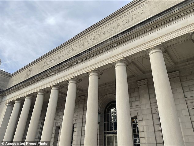 Pictured: The exterior of the South Carolina Supreme Court building in Columbia, SC