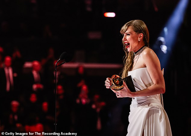 Swift won two more Grammy Awards last weekend, bringing her total to fourteen