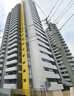 The owners of the 900 apartments in the five towers of Toplace's Castle Hill's SkyView project (pictured) were not even allowed to move in after building inspectors discovered dangerous cracks in 2021, leading to the company's collapse