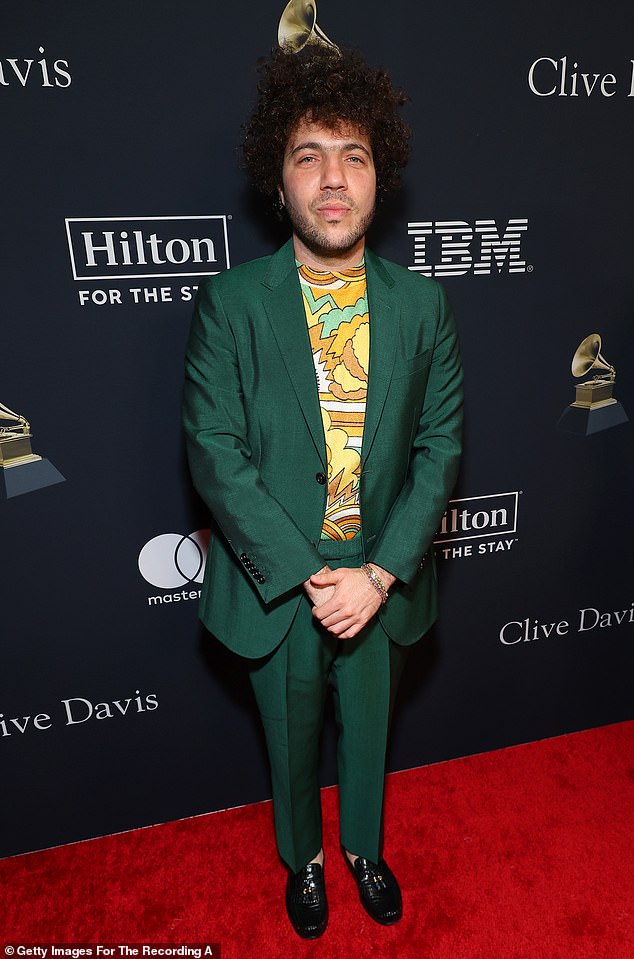 Blanco was photographed at a Grammys event last Saturday