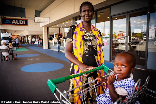 Akwol Pajok, who is originally from South Sudan and has lived in the Redbank Plains area for four years, told Daily Mail Australia on Tuesday she was shocked to hear about the alleged murder.