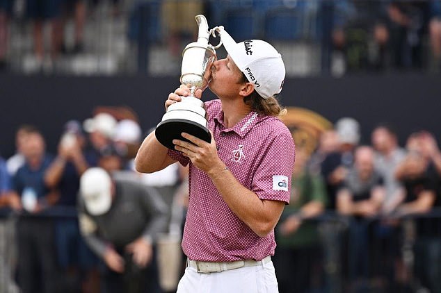 Smith won the 150th Open Championship at St Andrews after beating Rory McIlroy