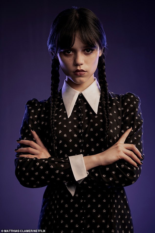 Jenna seemed much more childlike when she took on the role of Wednesday Addams in the hit Netflix series Wednesday