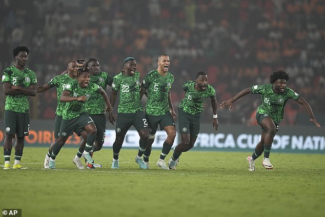 Nigeria recovered from the setback to win the match on penalties, with Kelechi Iheanacho scoring the winning penalty