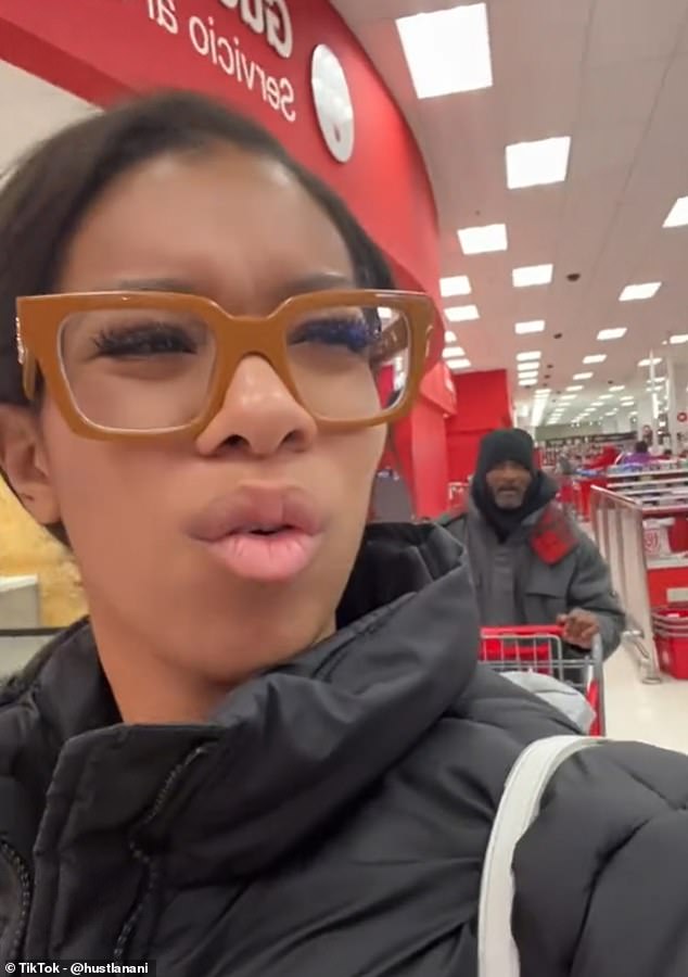 The fashion intern took the homeless man to Target to buy clothes and medicine for him