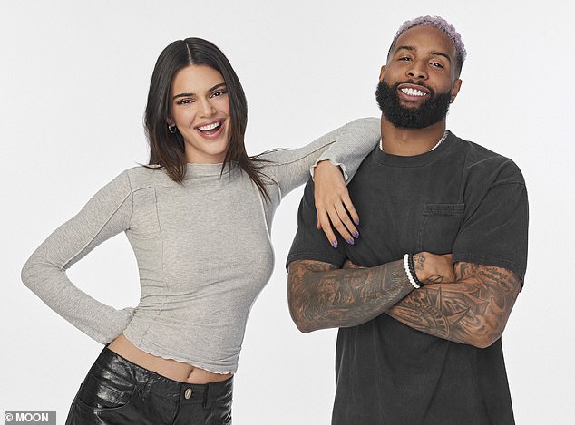 Odell has also collaborated with Kim's younger half-sister Kendall Jenner for the 2021 Moon toothpaste campaign