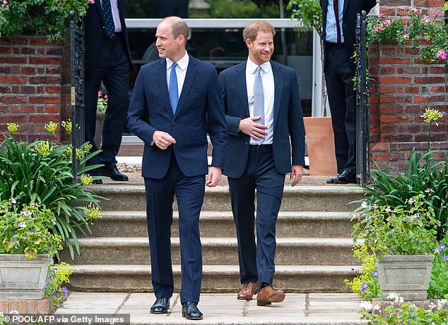 The quick visit did not include a reunion with his brother Prince William, with the rift between the two since Harry stepped down from outstanding royal duties.