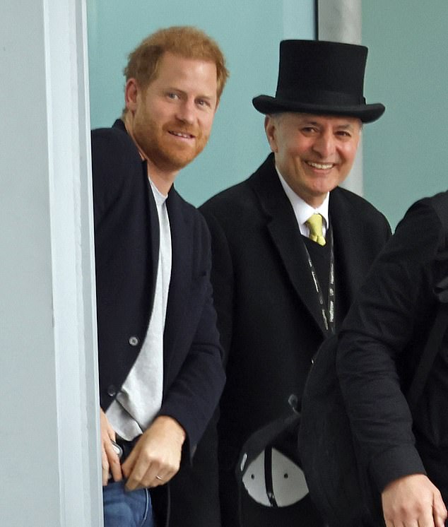 The Duke of Sussex is waiting at Heathrow Airport today for his flight back to the US after seeing the King