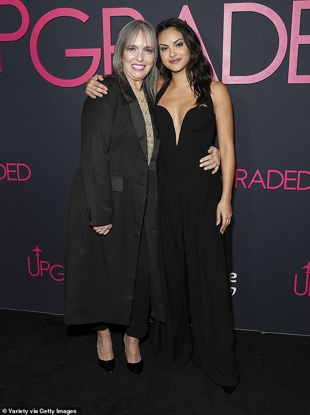 Camila and her mother Giselle Mendes had a bonding moment during the screening