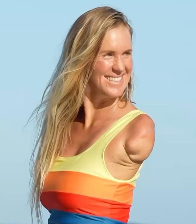 The move came just months after surfer Bethany Hamilton (pictured) was dropped by Rip Curl, reportedly over her stance against transgender women competing in women's sports.