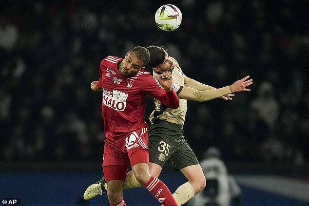 Steve Mounie got one back for the visitors in the second half, creating a tense end to the match