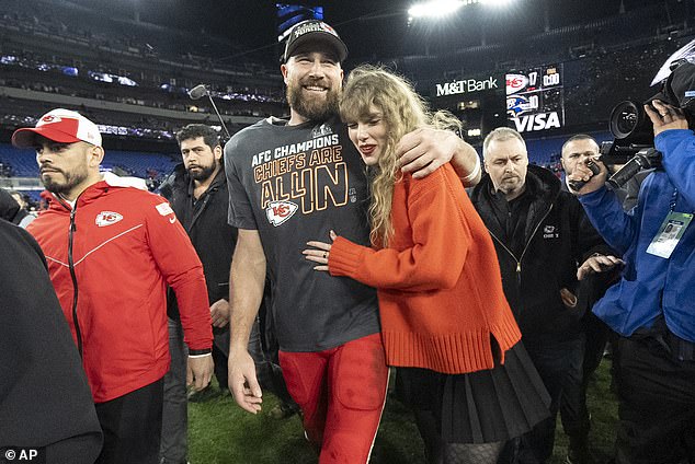 Swift and Kelce have been dating since September and she is expected to attend Super Bowl LVIII