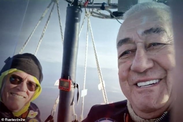 Another was veteran pilot Revaz Uturgauri (right), founder of Sky Travel and chairman of the Georgian National Aeronautics Federation, according to reports in Georgia.  Polish pilot Krzysztof Zapart (left) also died in the balloon tragedy, reports said