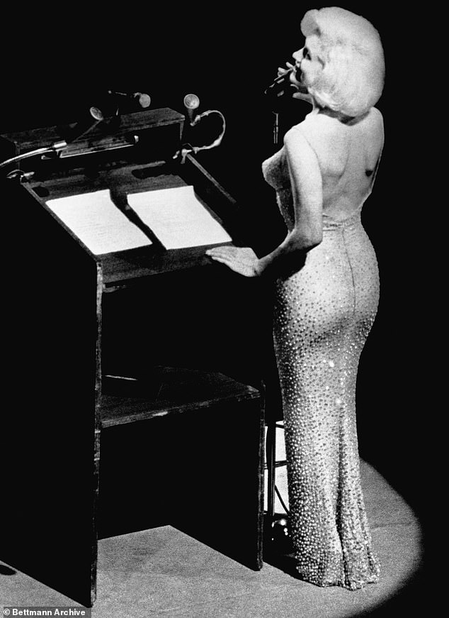 Marilyn Monroe's breathtaking rendition of Happy Birthday, Mr President, fueled rumors of her affair with JFK