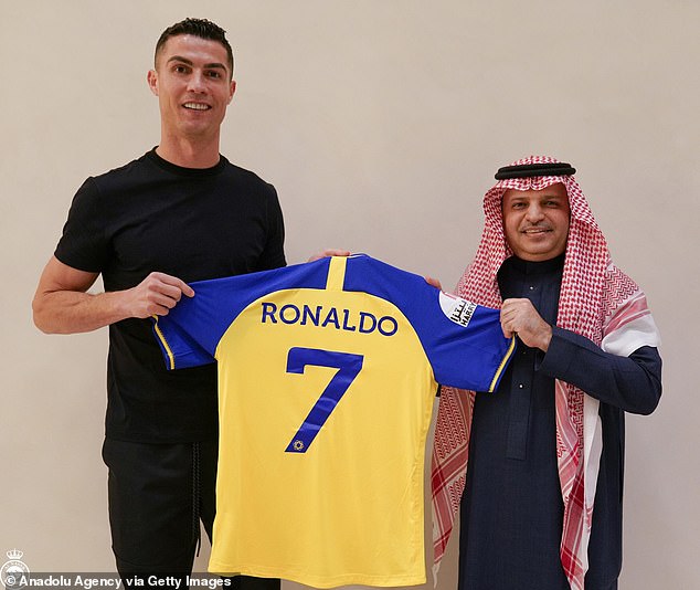 Ronaldo will earn around £175m a year at Saudi Arabia's Al-Nassr after moving to the Middle East in 2022