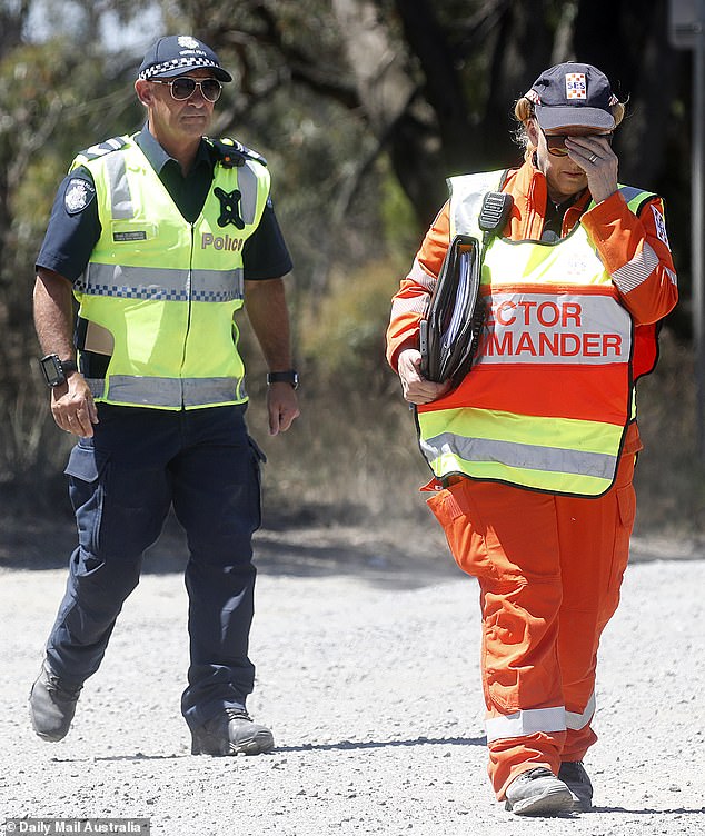 Victoria Police will reportedly involve homicide detectives from the missing persons team in the search (photo, Ballarat emergency services)