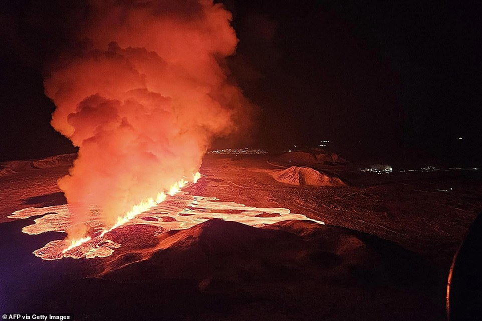 The Svartsengi volcanic system near Grindavik had not experienced an eruption in 800 years