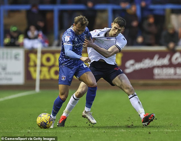 Diamond (left) joined Carlisle until the end of the season following the conclusion of the case