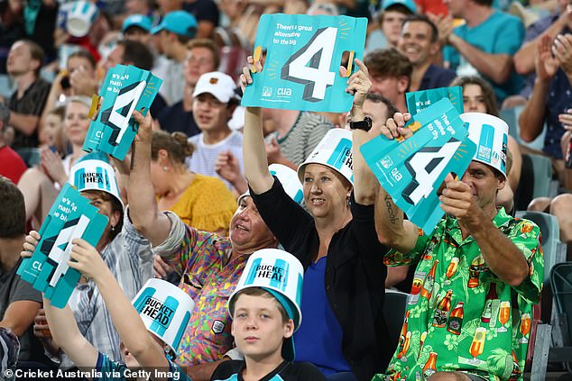 Brisbane Heat fans hang around to see Gabba's fate after winning Big Bash League in 2024