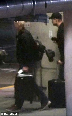 The 39-year-old Duke of Sussex was spotted outside LAX airport on Wednesday evening, about 12 hours after he was spotted at London's Heathrow Airport.