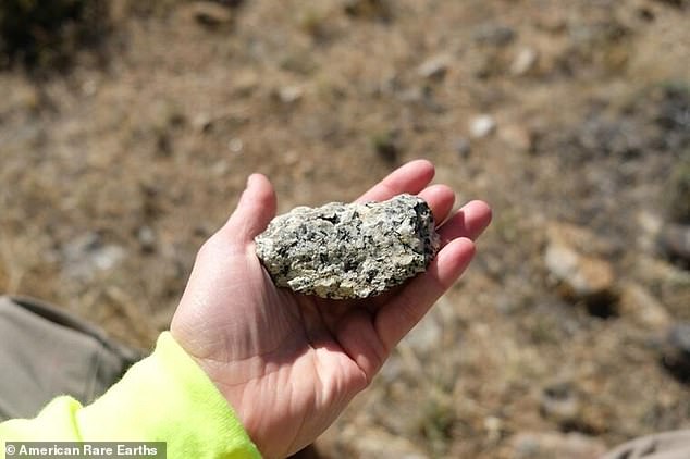 The rare earth minerals discovered at the site include oxides of neodymium, praseodymium, samarium, dysprosium and terbium.