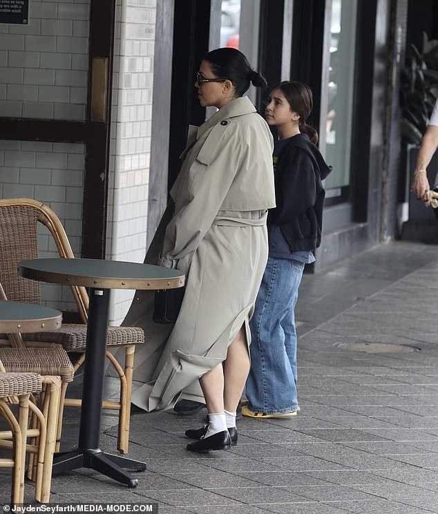 Since arriving in Australia, Kourtney and her family have visited several restaurants in the city