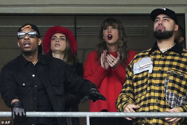 The pop star has attended 12 Chiefs games this season during her romance with the tight end