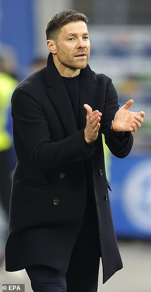 Bayer Leverkusen's Xabi Alonso is the front runner for the Liverpool job