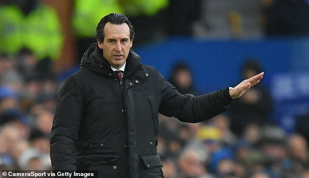 Aston Villa's Unai Emery is mentioned, but may be difficult to track down after success there