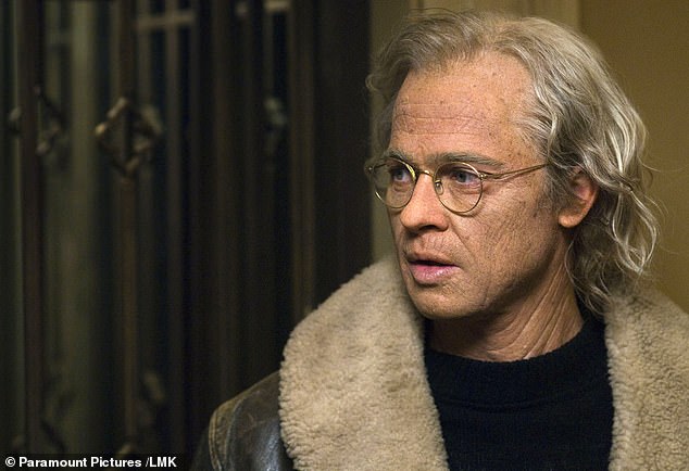 Pitt played the titular character in 2008's The Curious Case of Benjamin Button, about a man who ages in reverse